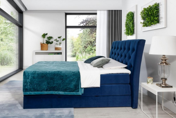 Meubels Luxe Moderne Bedden Beklede Bedden Slaapkamer Ontwerp