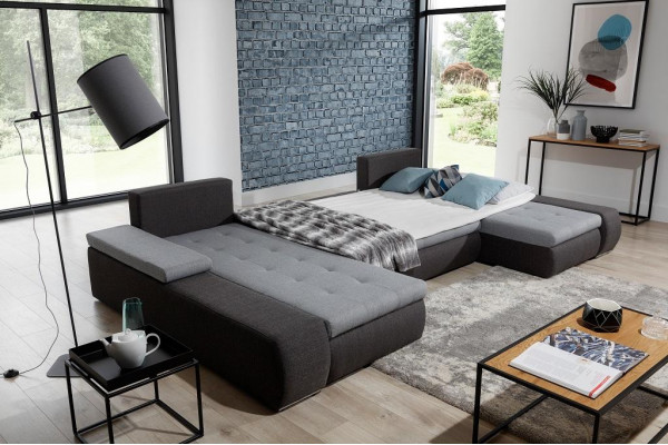 Woonlandschap luxe bankstel hoekbank textiel banken bankstel meubels nieuw