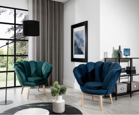 Fauteuil Club Lounge Stoel Bekleed Bank 1-Zits Ontspanning Televisie Groen