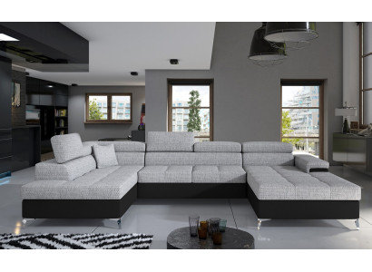 Stof U-vorm bank woonlandschap hoekbank set ontwerp modern bank modern nieuw