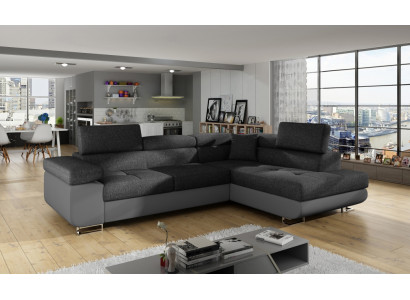 Eck Stoff hoekbank L-vorm Bank Bank Design Bank bekleding Stof Modern Stof