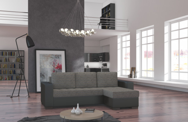 Ontwerp hoekbank bank gestoffeerde zit hoekbank slaapbank bank banken bed