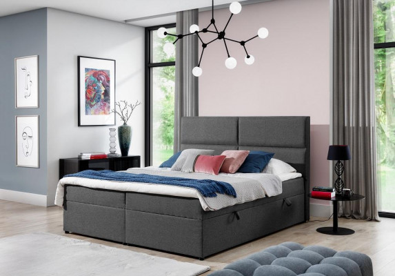 Ontwerper Bed Chesterfield Textiel Hotelbedden Tweepersoons Slaapkamer Luxe 180x200