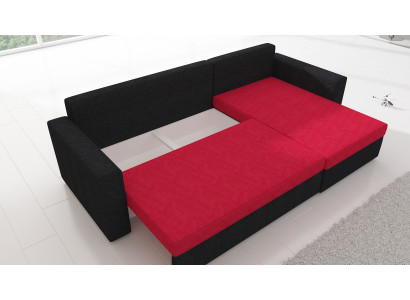 Klassieke hoekslaapbank bank gestoffeerde hoekbank hoekbank slaapfunctie