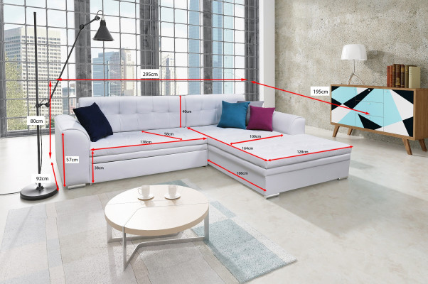 Ontwerphoekbank met slaapfunctie bank bekleding bankstellen textiel banken bank
