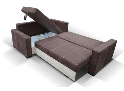 Ontwerp slaapbank bank bekleding woonkamer hoekbank bankstel van textiel.
