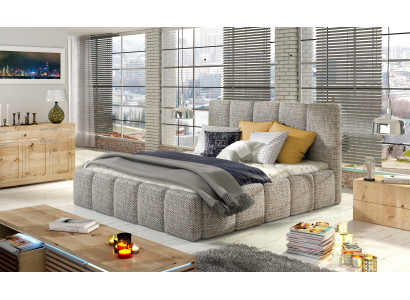 Modern XXL luxe design bed Bedden stijl hotel dubbel leer 140 160