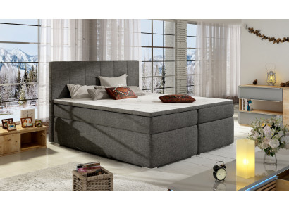 Leren bed gestoffeerd bed boxspring bedden 180x200cm bedlade matras