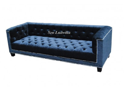 Elegante design bank gestoffeerde Chesterfield bank bankstellen banken driezits fluweel