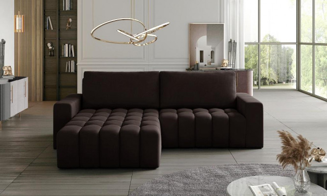 Hoekbank Grijs Stof L Vorm Bank Ontwerp Bank Bekleding Stof Moderne Set