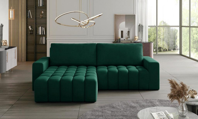 Hoekbank Grijs Stof L Vorm Bank Ontwerp Bank Bekleding Stof Moderne Set