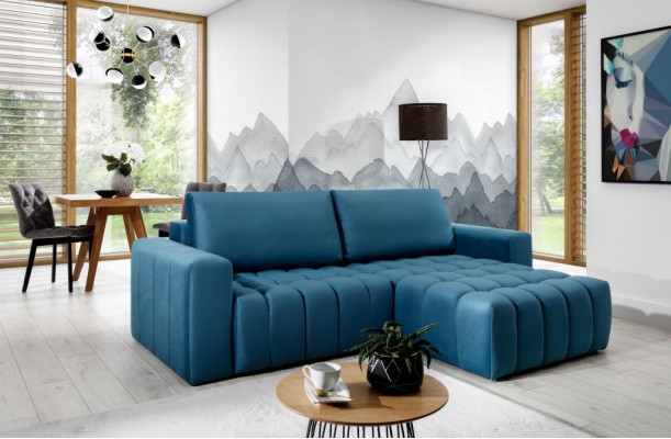 Hoekbank Grijs Stof L Vorm Bank Ontwerp Bank Bekleding Stof Moderne Set