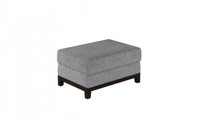 Ontwerp Beklede Poef Voetenbank Ottomanen Zitje Chaise Gestoffeerd Poef Blauw