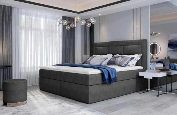 Textiel Design Bed Dubbele Bedden Luxe Huwelijk Modern Hotel Frame Slaap