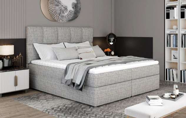 Ontwerper gestoffeerd bed Bed Bedden Tweepersoonsbed Echtelijk bed Designer bed Boxspring