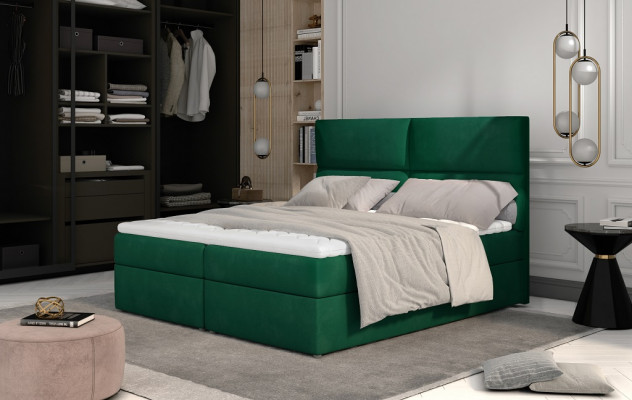 Luxe slaapkamer bed bekleding ontwerp luxe dubbele hoteldecor bedden