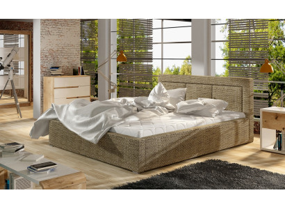 Ontwerper Bed Slaapkamer Luxe Bedden Textiel Hotel Luxe Bekleding