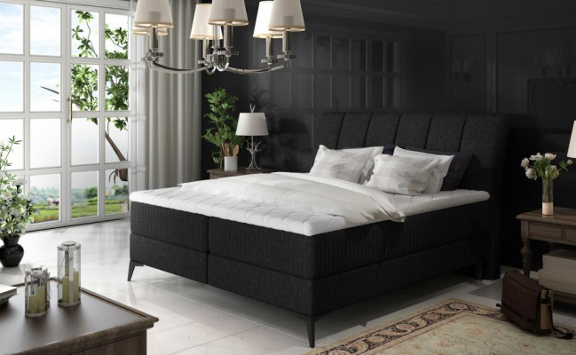 Polsterontwerp Bed Luxe Dubbel Hotelbedden Tweepersoons Slaapkamer Textiel 180x200cm