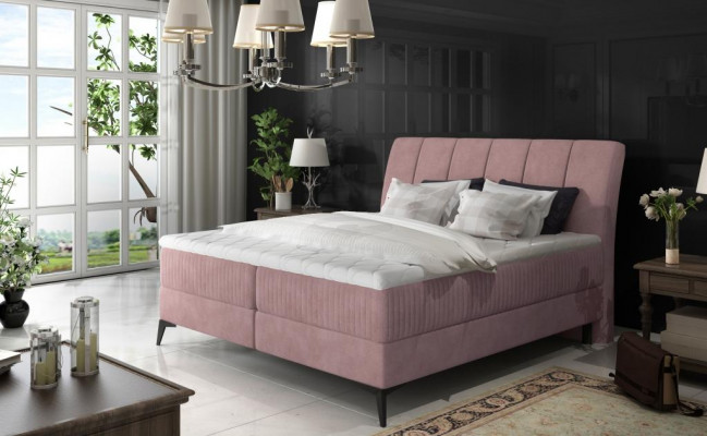 Polsterontwerp Bed Luxe Dubbel Hotelbedden Tweepersoons Slaapkamer Textiel 180x200cm
