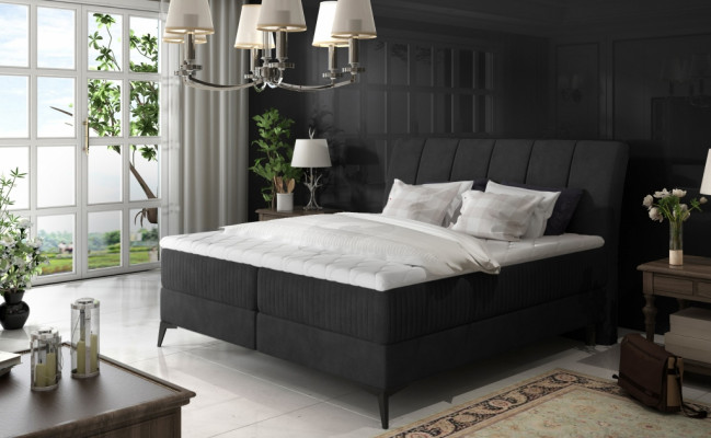 Boxspring bedden bed bedbekleding ontwerper hotel tweepersoons decoratie luxe ontwerp