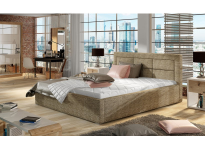 Ontwerper bed slaapkamer bedden textiel decoratie hotel luxe gestoffeerd Robuust