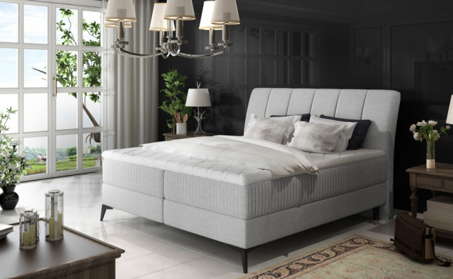 Boxspring bedden bed bedbekleding ontwerper hotel tweepersoons decoratie luxe ontwerp