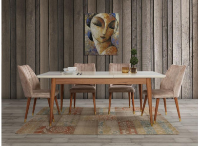 Eettafel Eetkamer Stijl Modern Ontwerp Tafel Hout Meubels Luxe Tafels