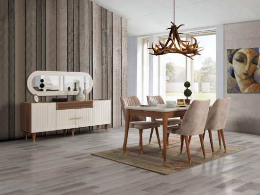 Eettafel Eetkamer Stijl Modern Ontwerp Tafel Hout Meubels Luxe Tafels