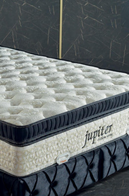 Slaapkamer Set Zwart Bed Nachtkastje Chesterfield Bedden Meubels Fluweel 3-delig.
