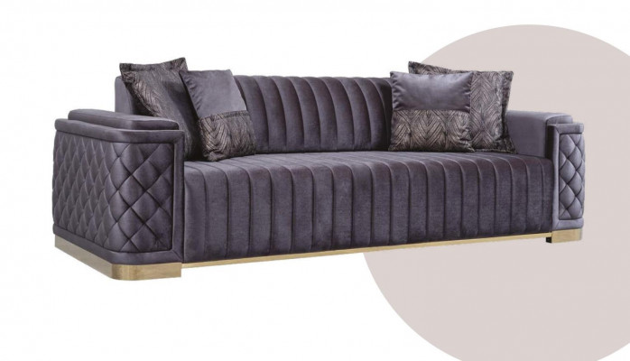 Luxe bank xxl Bank grote banken 246 cm Fluwelen designmeubels banken stof