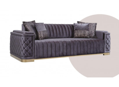 Luxe bank xxl Bank grote banken 246 cm Fluwelen designmeubels banken stof
