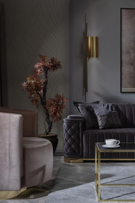 Fauteuil Luxe Meubels Inrichting Sofa Bankstoel Eenpersoons Relax Club Meubels