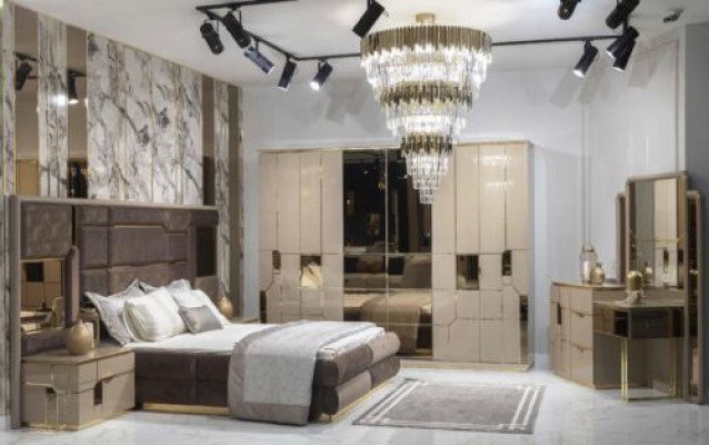 Kledingkast Spiegel Luxe Kast Slaapkamer Kasten Meubels