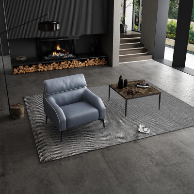 Woonkamer Ontwerp Fauteuil Eenpersoons Bank Bank Lounge Clubfauteuil 1 Zits