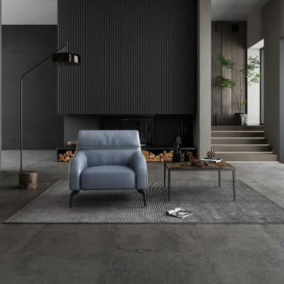 Woonkamer Ontwerp Fauteuil Eenpersoons Bank Bank Lounge Clubfauteuil 1 Zits