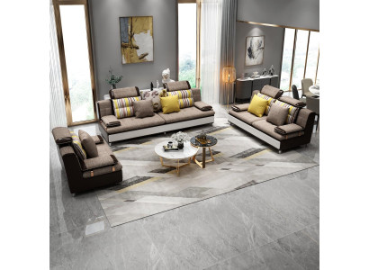 Ontwerp driezits lounge meubels 3-zits bank bank gestoffeerde club banken sofa's.