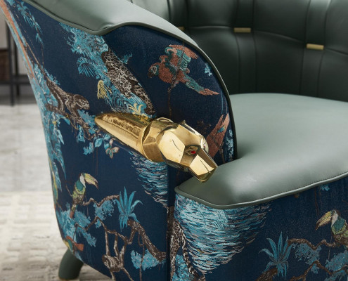 Textiel Bank Bank Bekleding Eénpersoons Designerstijl Meubels Moderne Woonkamer