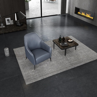 Moderne design fauteuil van leer voor de woonkamer lounge luxe design meubels