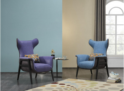 Fauteuil Textiel Woonkamer Lounge Luxe Design Meubels Stoelen Modern