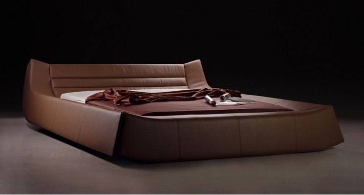 Ontwerper Bed Dubbele Bedden Modern Hotel Lederen Stoffen Tweepersoonsbed