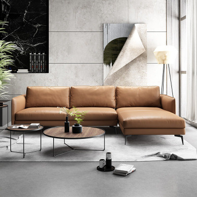 Woonlandschap set Ontwerp Modern Bankstel Moderne Hoekbank Leren Bank Nieuw