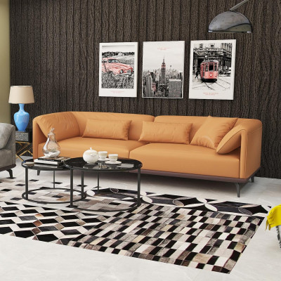 Sofagroep 3+2+1 leren bank bankstel Design Moderne bankstellen