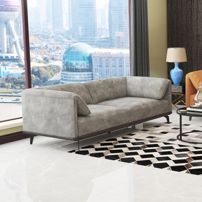Sofagroep 3+2+1 leren bank bankstel Design Moderne bankstellen