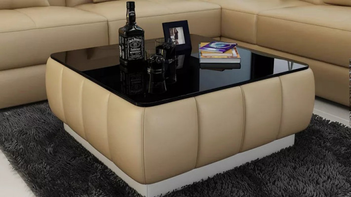 Ontwerp hoekbank Decor woonkamer meubels Moderne hoekbank Lederen bekledingBank