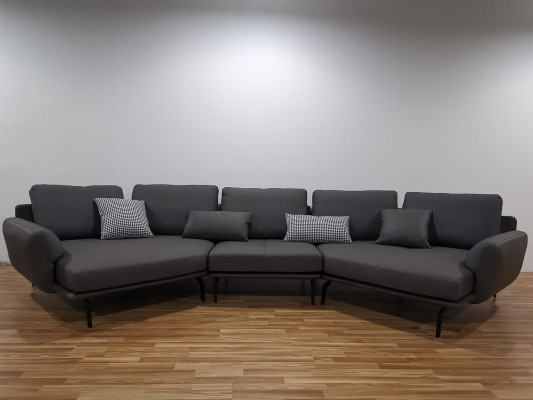 Hoekbank L-vormige woonlandschap bank bank gestoffeerde banken set leren bank banken