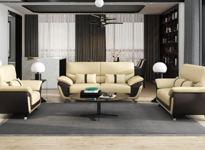 Woonkamer gestoffeerde bankstel bankstelsel 3+2+1 zits Modern Sofa