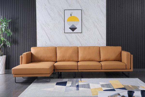 Eckbank Design Hoekbank Woonkamer Meubels Moderne Leren Bank