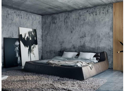 Tweepersoonsbed Luxe Design Luxurieus Gestoffeerd Bed Ontwerp Bedden in Leer