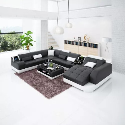 Hoekbank leren bank woonkamer bank hoekbank bankstel bank met