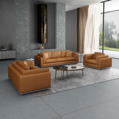 Sofa set 3 1 seater design bank gestoffeerde banken modern setgroep